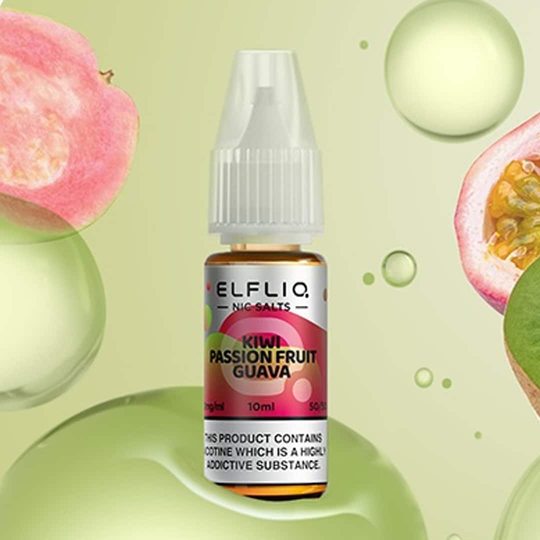 ELFBAR ELFLIQ | Kiwi Passionfruit Guava | Sale di nicotina liquido (20mg)