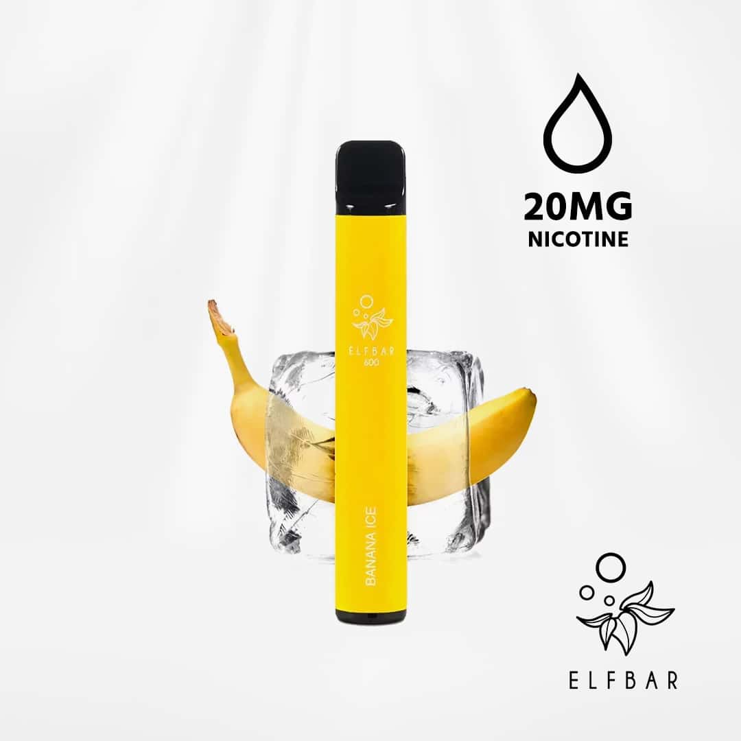 elfbar 600 banana ice bananen ice 20mg
