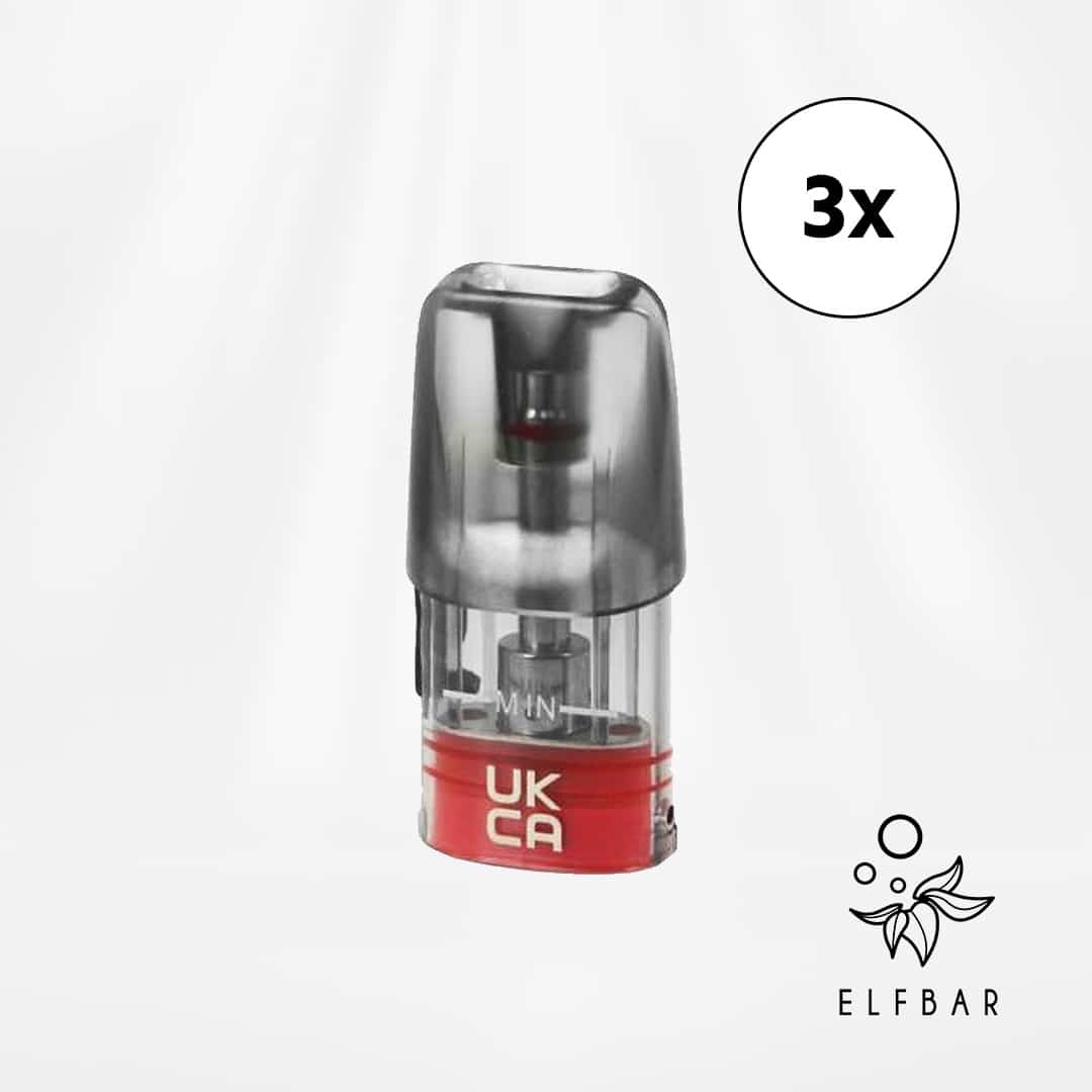 elfbar mate 500 replacement cartridges 3x liquid pods